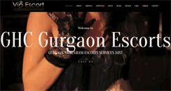 Desktop Screenshot of gurgaonhotcollection.com