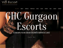 Tablet Screenshot of gurgaonhotcollection.com